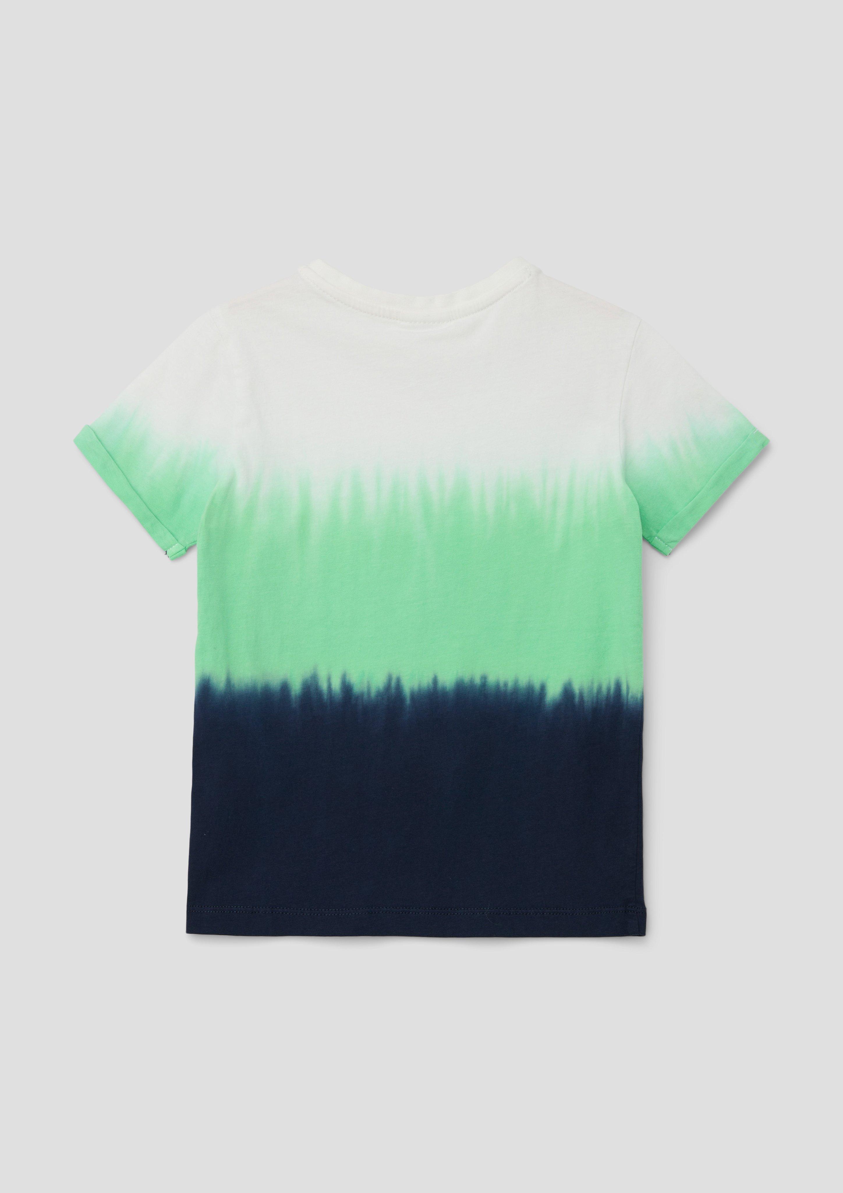 T-Shirt mit Dip Dye  2147738-5952