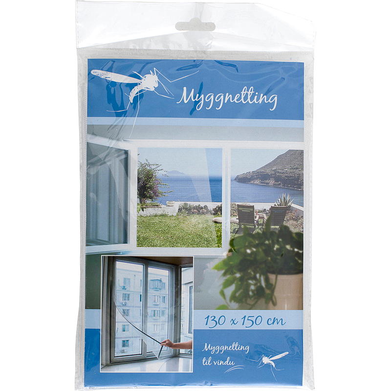 Myggnett 130x150 cm for vindu