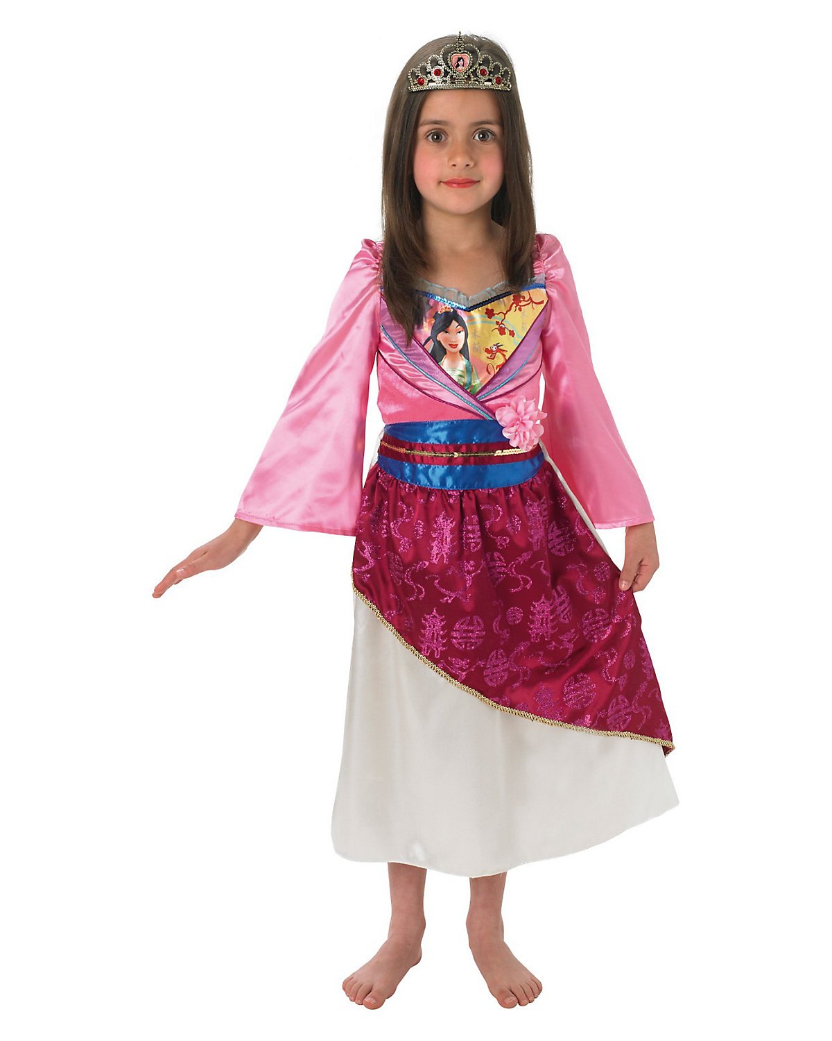 Kostüm Mulan Shimmer M (5-7J)
