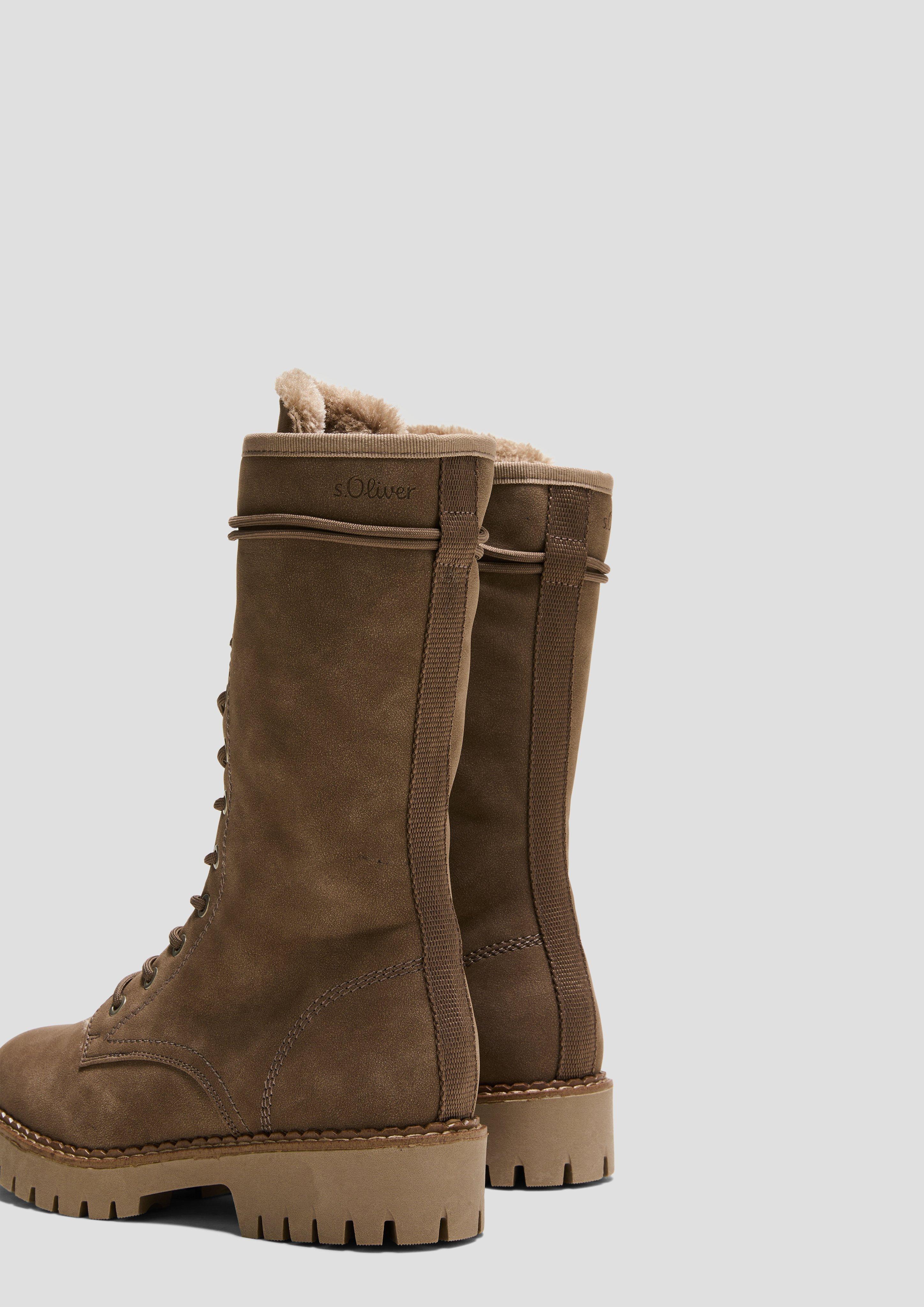 Stiefel mit Profilsohle  6008580-341