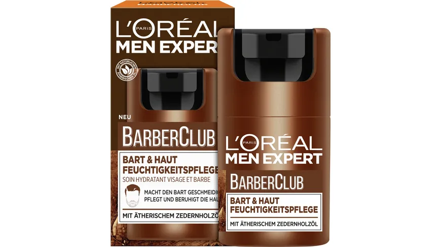 L'oréal Men Expert Barber Club Bart & Haut Feuchtigkeitspflege 50 ml