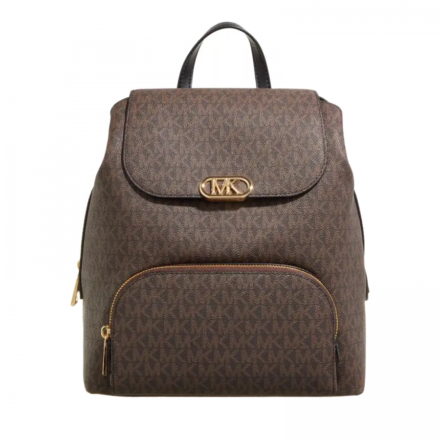 Michael Kors - Michael Kors Shoulder Bags Kunstleder Dark Brown - braun