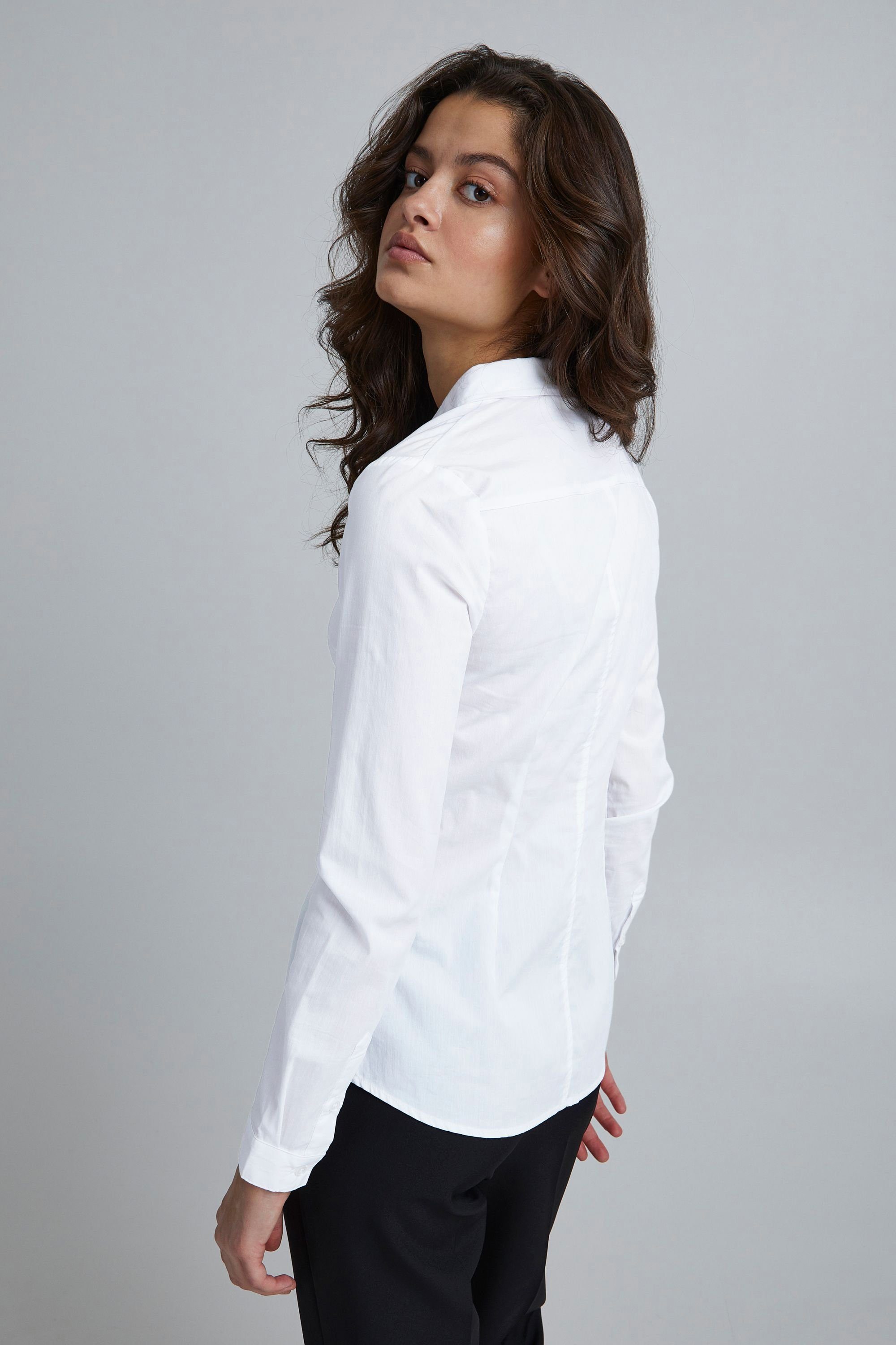 Ichi Langarmbluse IHDIMA SH - 102533 Klassiche Bluse
