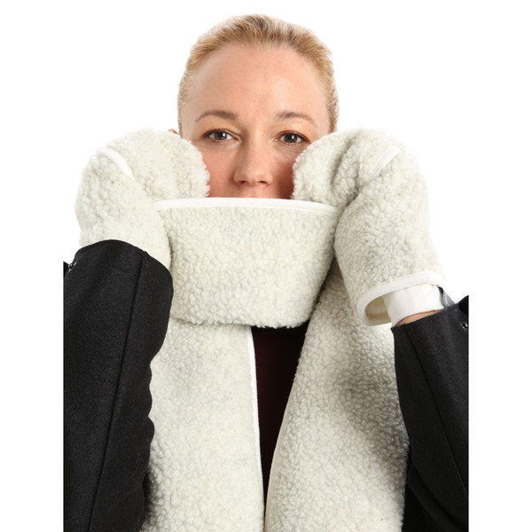 ICL REALFLEECE SHERPA MITTENS Unisex - Merinohandschuhe