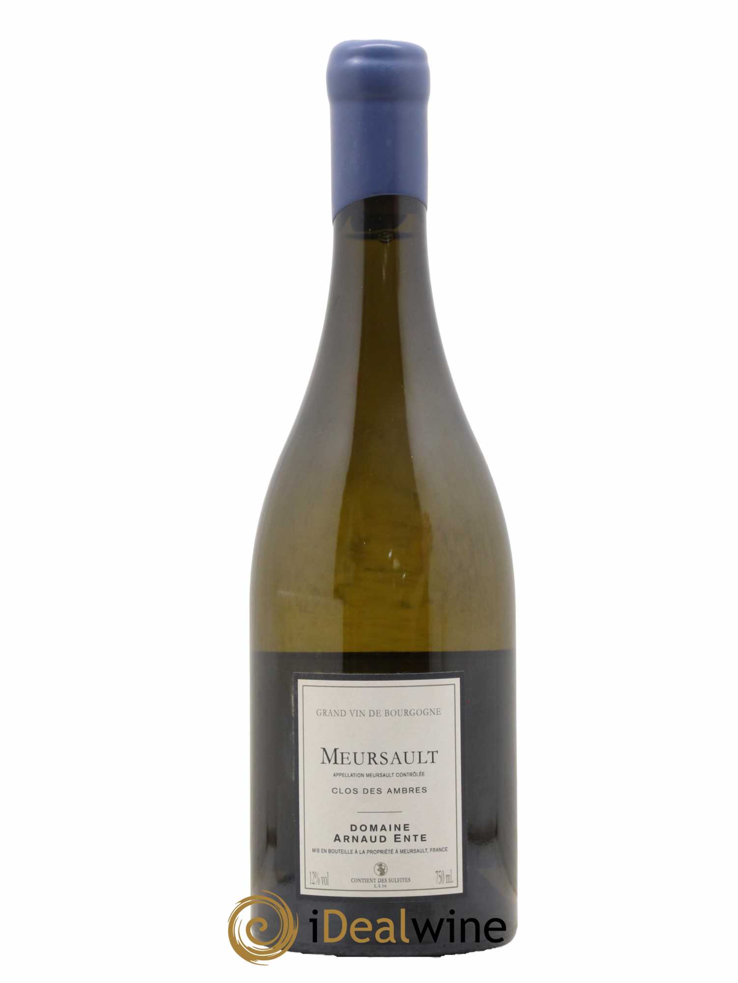 Meursault Clos des Ambres Arnaud Ente  2016 - Lot de 1 Bouteille
