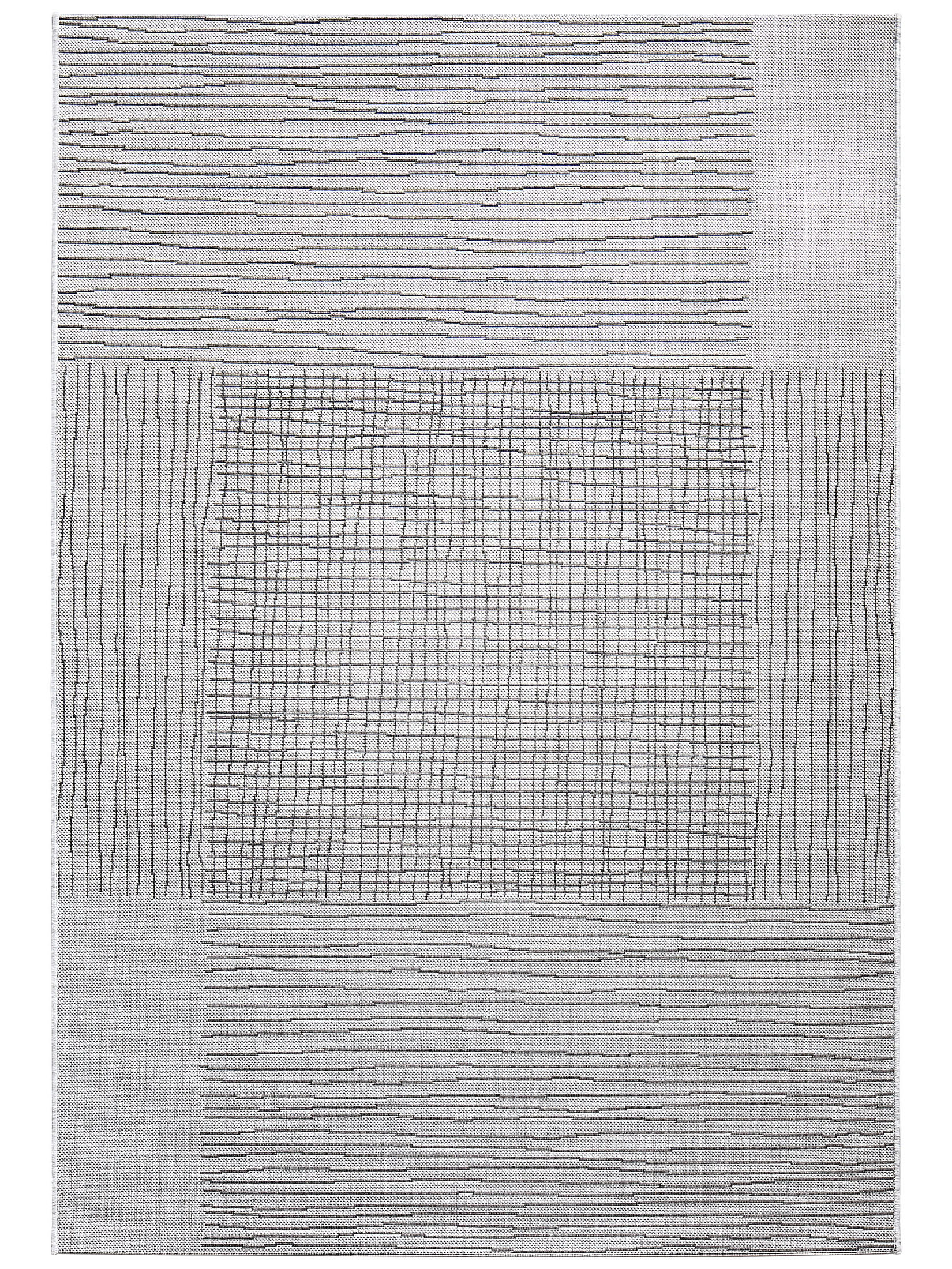 Borgsum Moderner Teppich, Grau