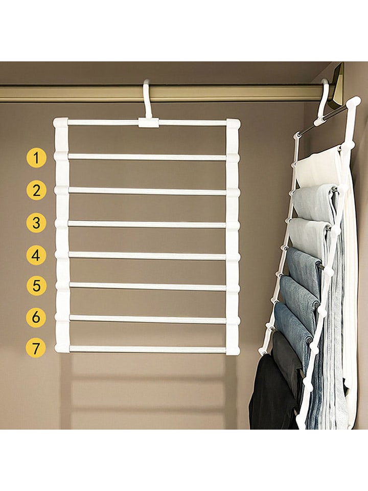 Joybos Kleiderbügel in Silber/ Weiß - (B)36 x (H)49 cm günstig kaufen onesize