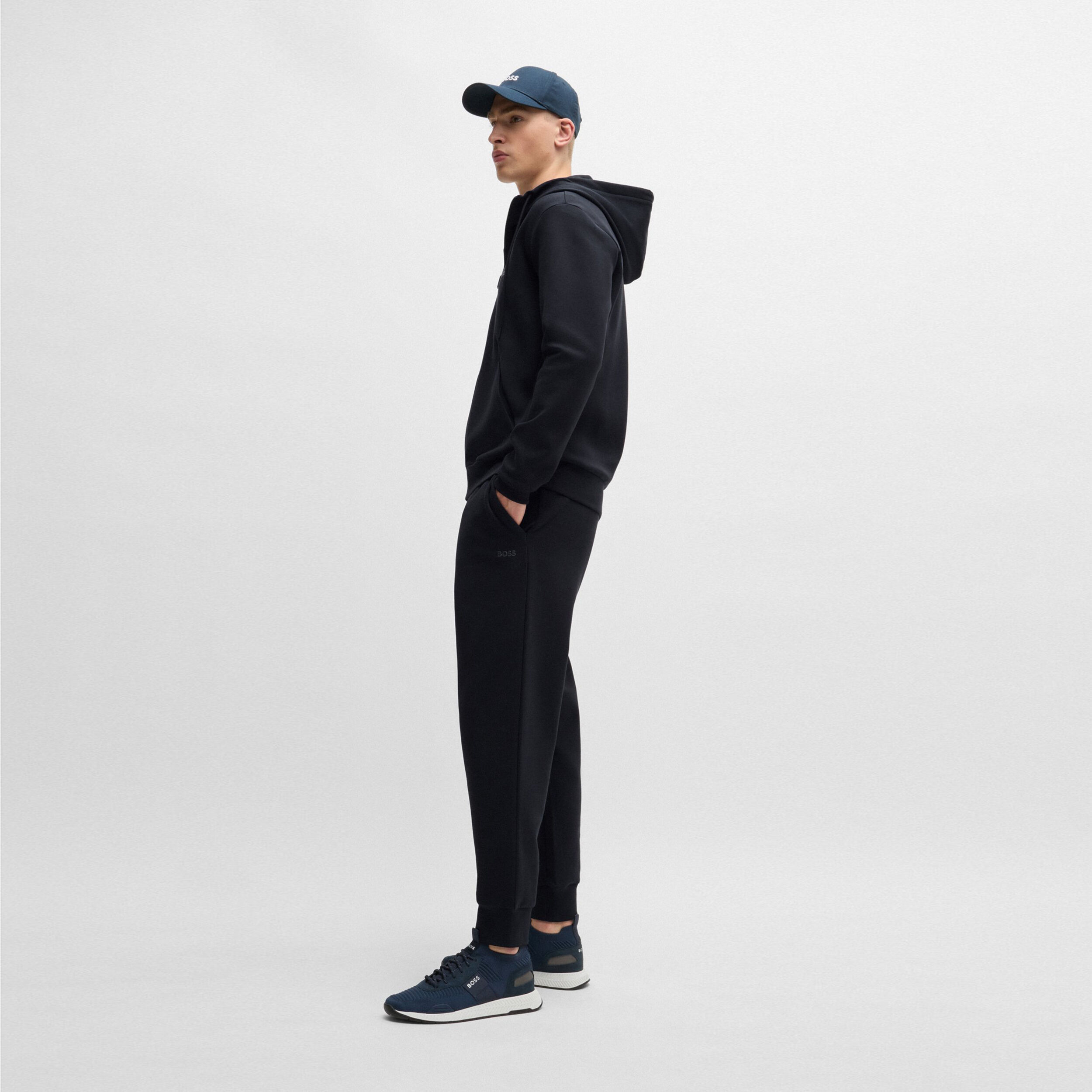 Shaggy Sweatjacke Herren - Dunkelblau