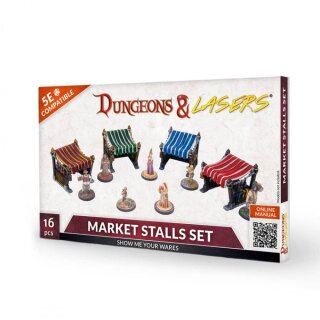 Dungeons & Lasers - Market Stalls Set