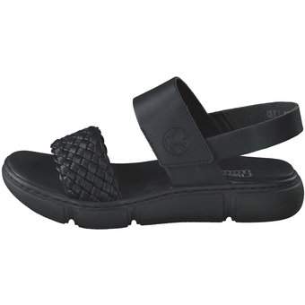 Rieker Sandale in schwarz