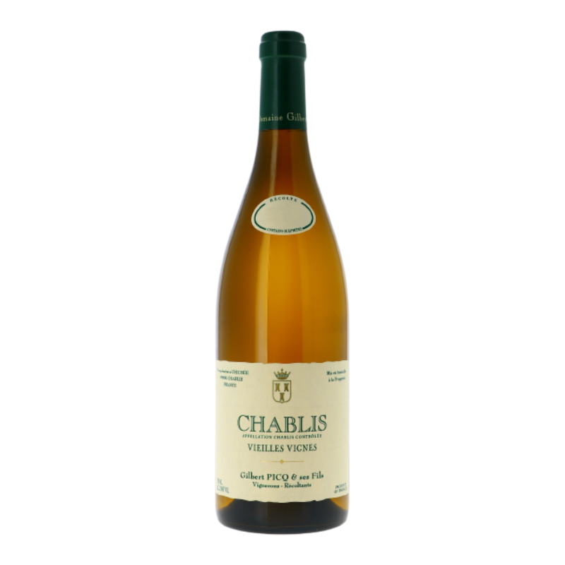 Chablis Vieilles Vignes 2018 - Chablis - Bourgogne - Gilbert Picq (75CL.)