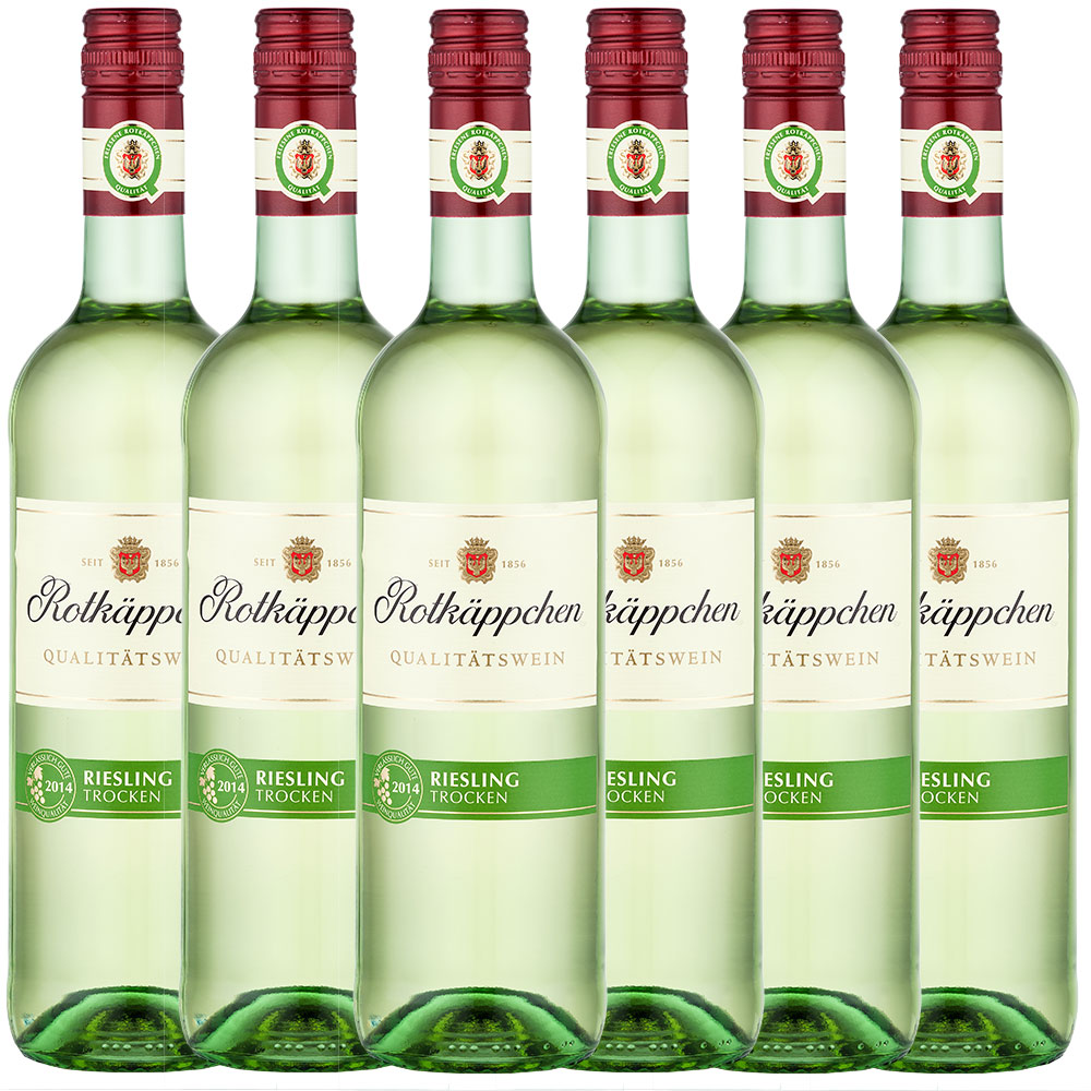 Rotkäppchen Weißwein Riesling trocken - 6er Karton