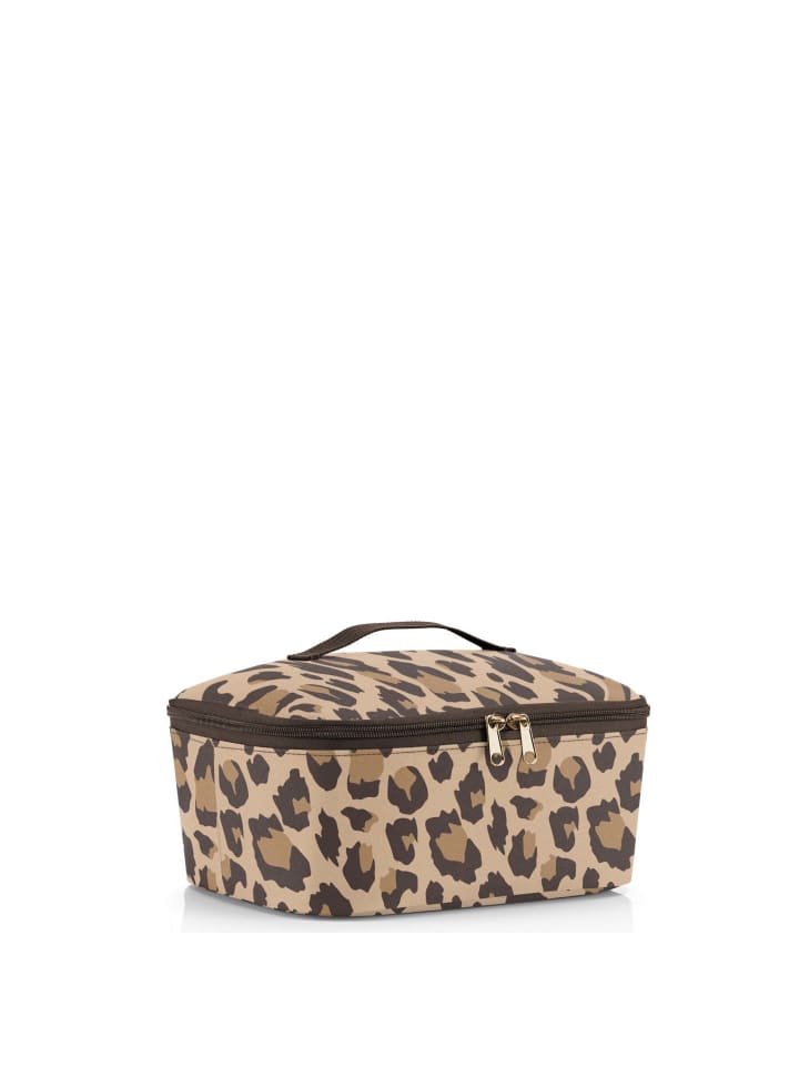 Reisenthel thermo coolerbag M - Brotzeitbox 28 cm (twist powder blue) in leo macchiato günstig kaufen onesize