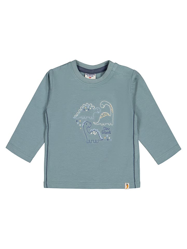 Salt and Pepper Longsleeve in Blau günstig kaufen