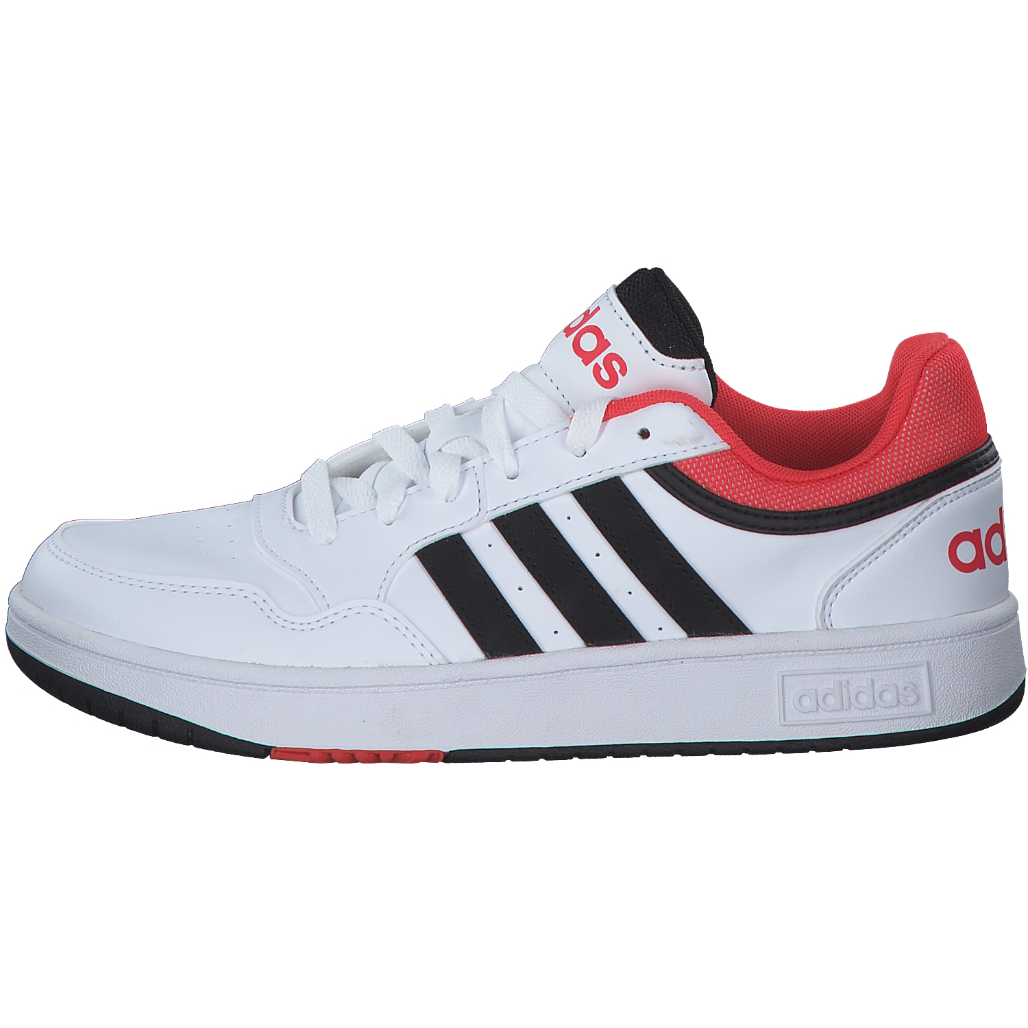 Adidas Hoops 3.0 K, Schnürschuhe, Herren, ftwwht/cblack/brired