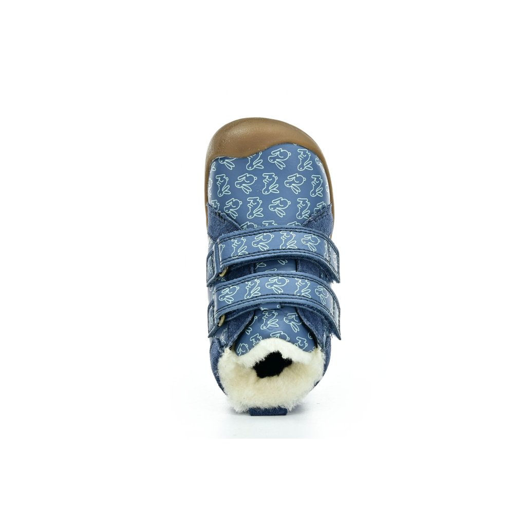 Bundgaard Bloom TEX Rabbit Teal FG Winterbarfußschuhe