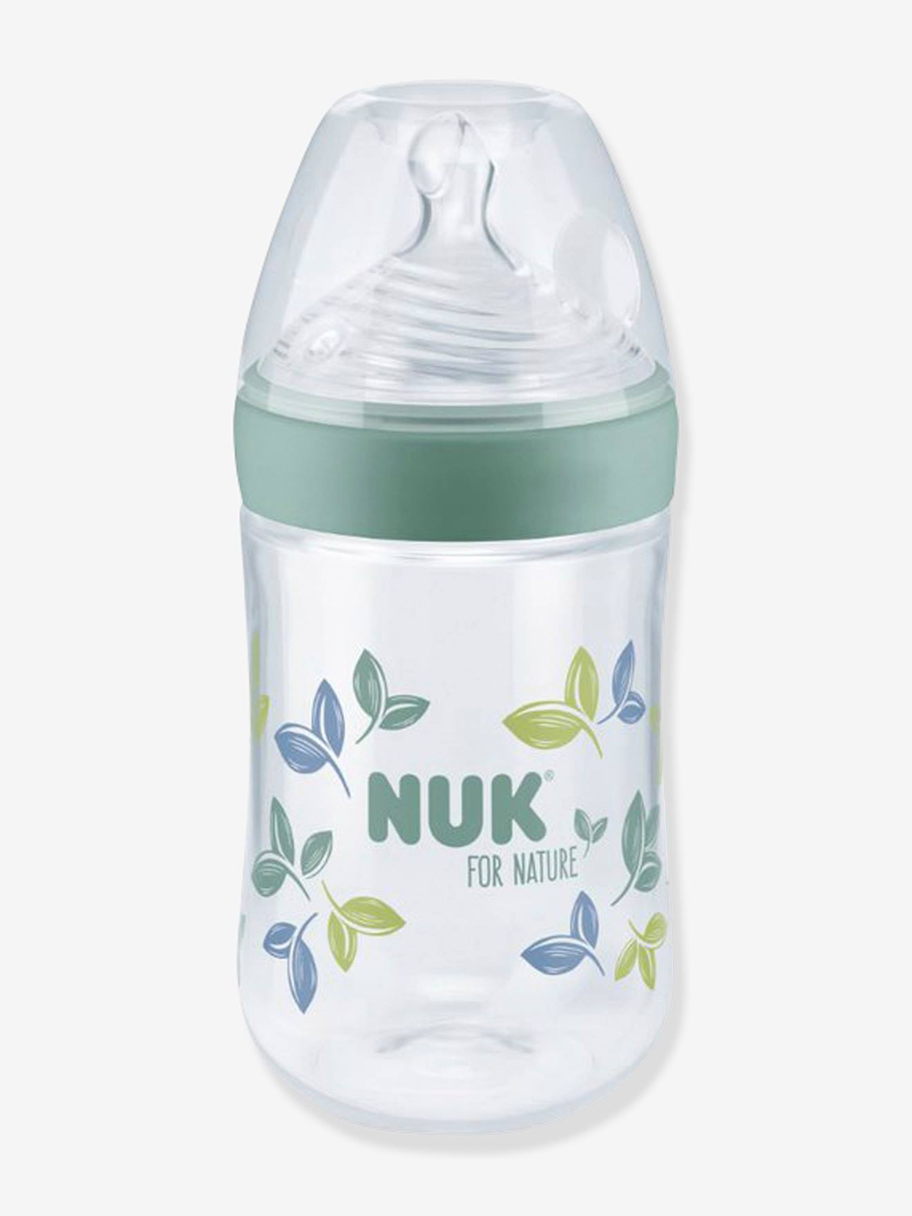 Biberon 260 ml NUK For Nature vert