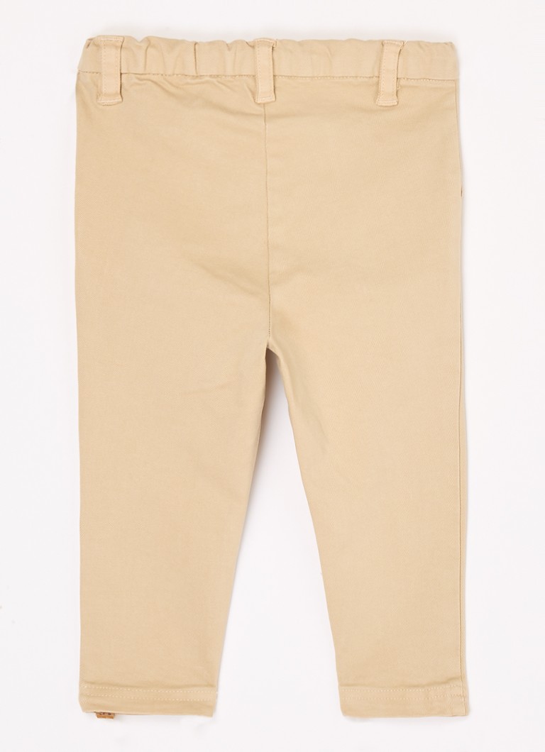Lil' Atelier NBMNael - Pantaloni chino slim fit din amestec de bumbac organic