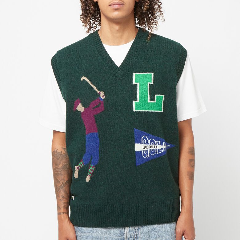 Lacoste Sweater sinople/multicolor