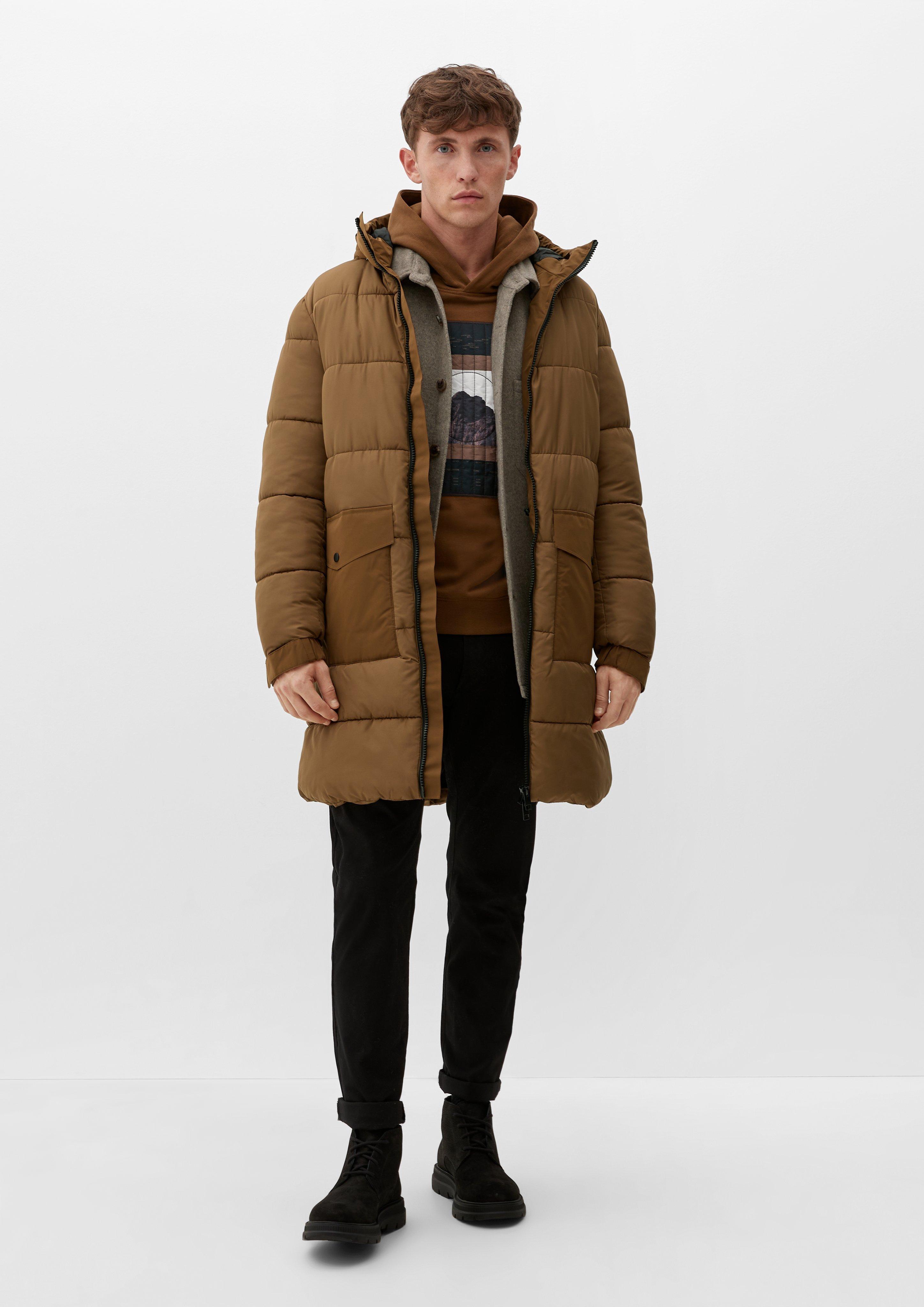 Warm Wattierter Steppmantel  2115340-8592