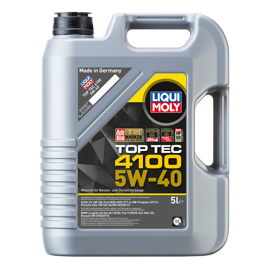 Liqui Moly Top Tec 4100 5W-40 Motoröl, 5 Liter - ATU