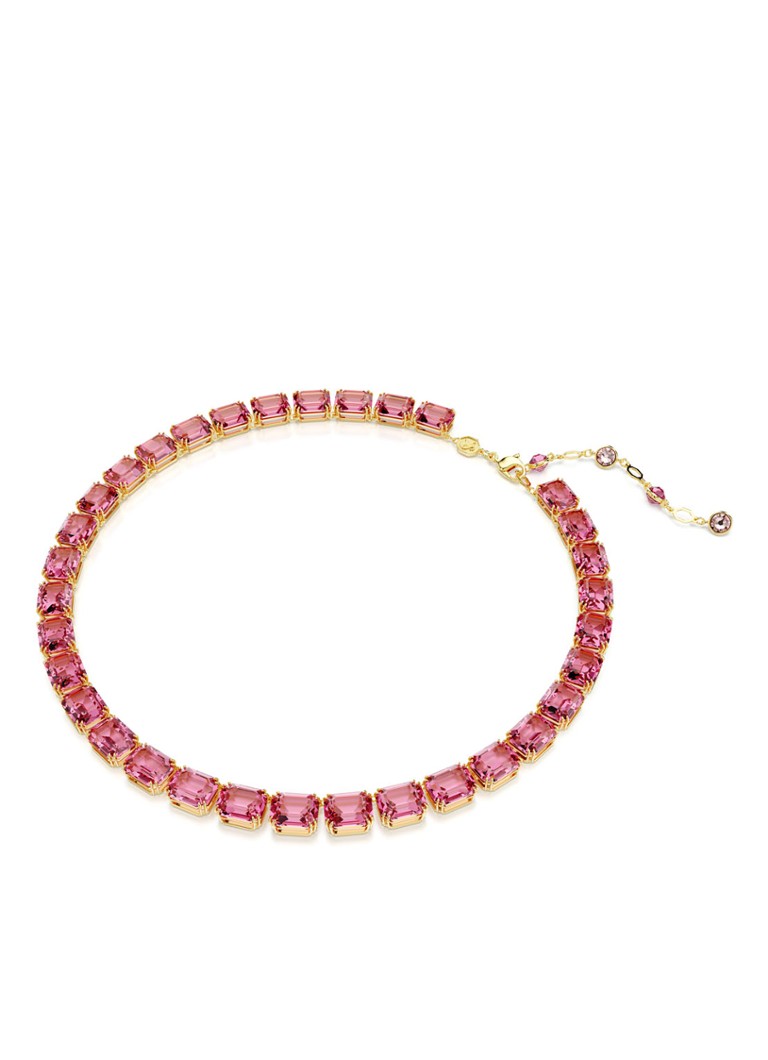 Κολιέ επιχρυσωμένο με Swarovski Millenia