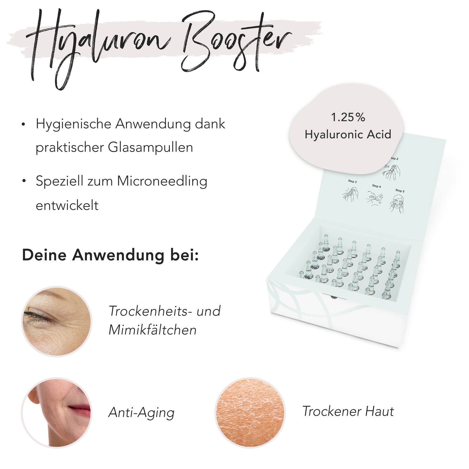 Microneedlingset Basic Hyaluron 0.25mm