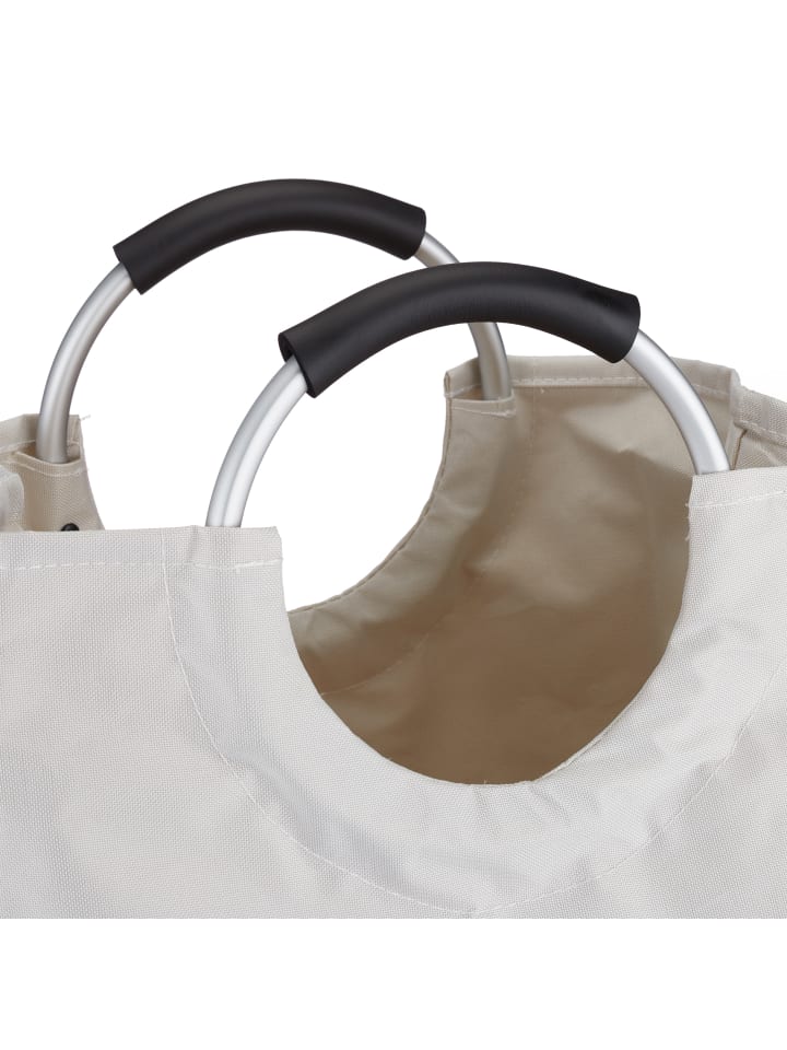 relaxdays Wäschekorb in Weiß - (H)70 x Ø 38 cm günstig kaufen onesize