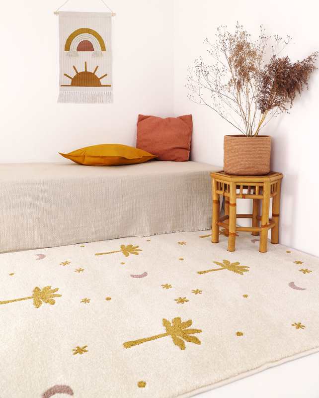Tapis petits palmiers 120x170cm LITTLE PALM