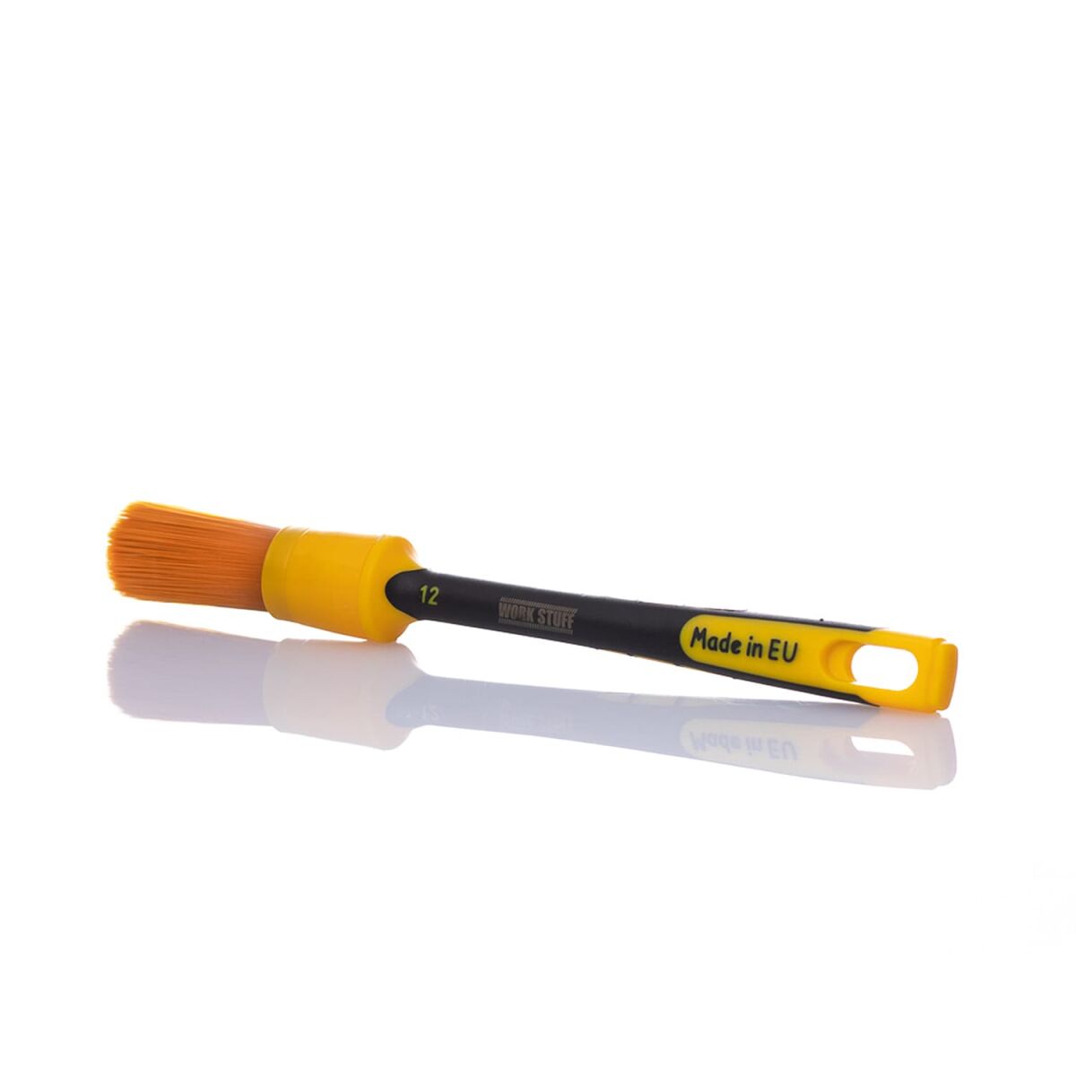 Work Stuff Detailing Brush Rubber Albino Orange 24mm