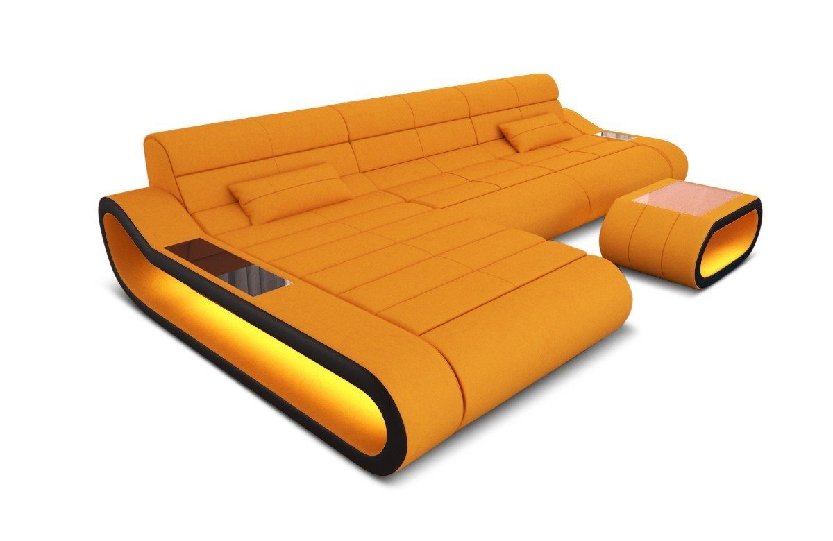 Sofa Dreams Ecksofa Concept M -L Form Stoffsofa, Designersofa mit ergonomischer Rückenlehne