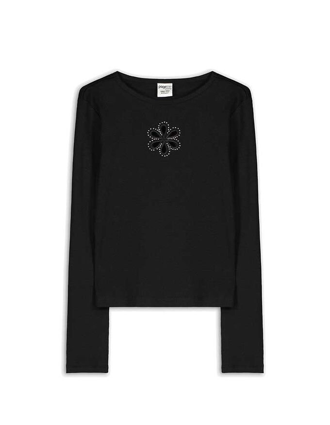 Langarmshirt - Cropped