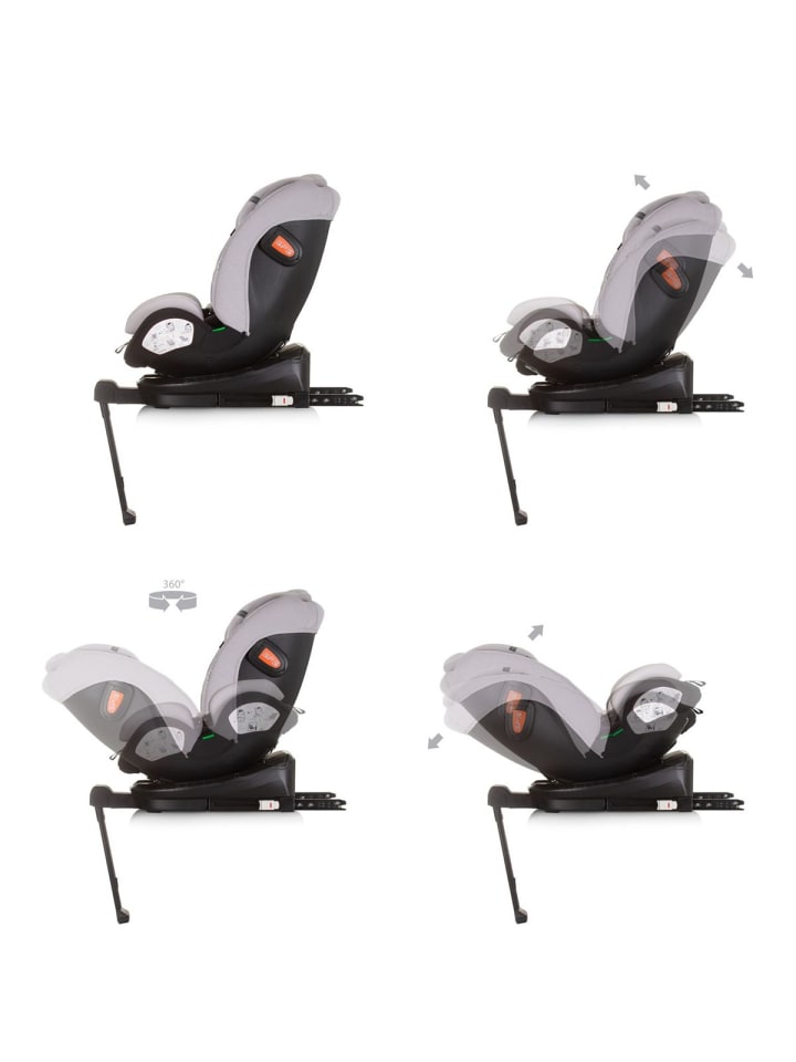 Chipolino Kindersitz Tourino i-Size in grau günstig kaufen onesize