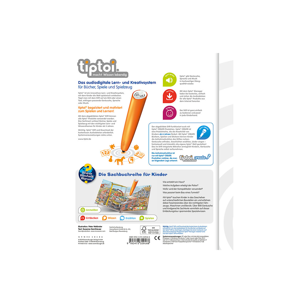 tiptoi®: WWW Komm mit auf die Baustelle