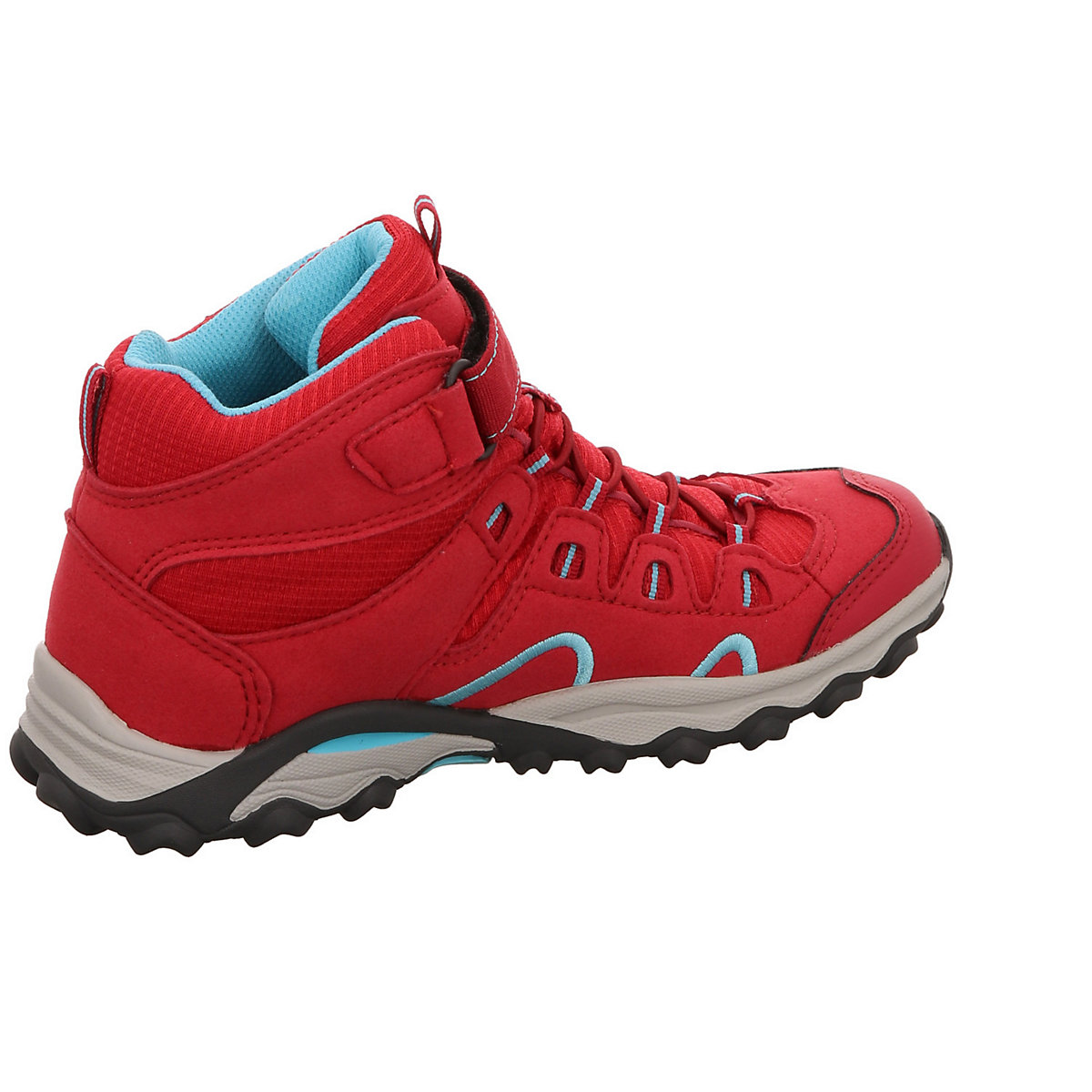 Jungen Schnürhalbschuhe Lucca Mid GTX Outdoorschuh Kinderschuhe Synthetikkombination uni Outdoorschuhe