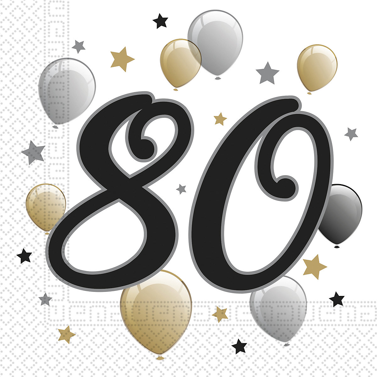 Servietten Happy Birthday 