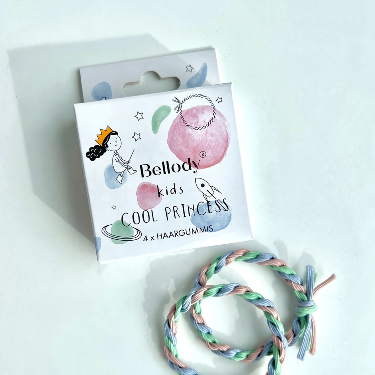 Haargummis Kids Edition Cool Princess, 4 St