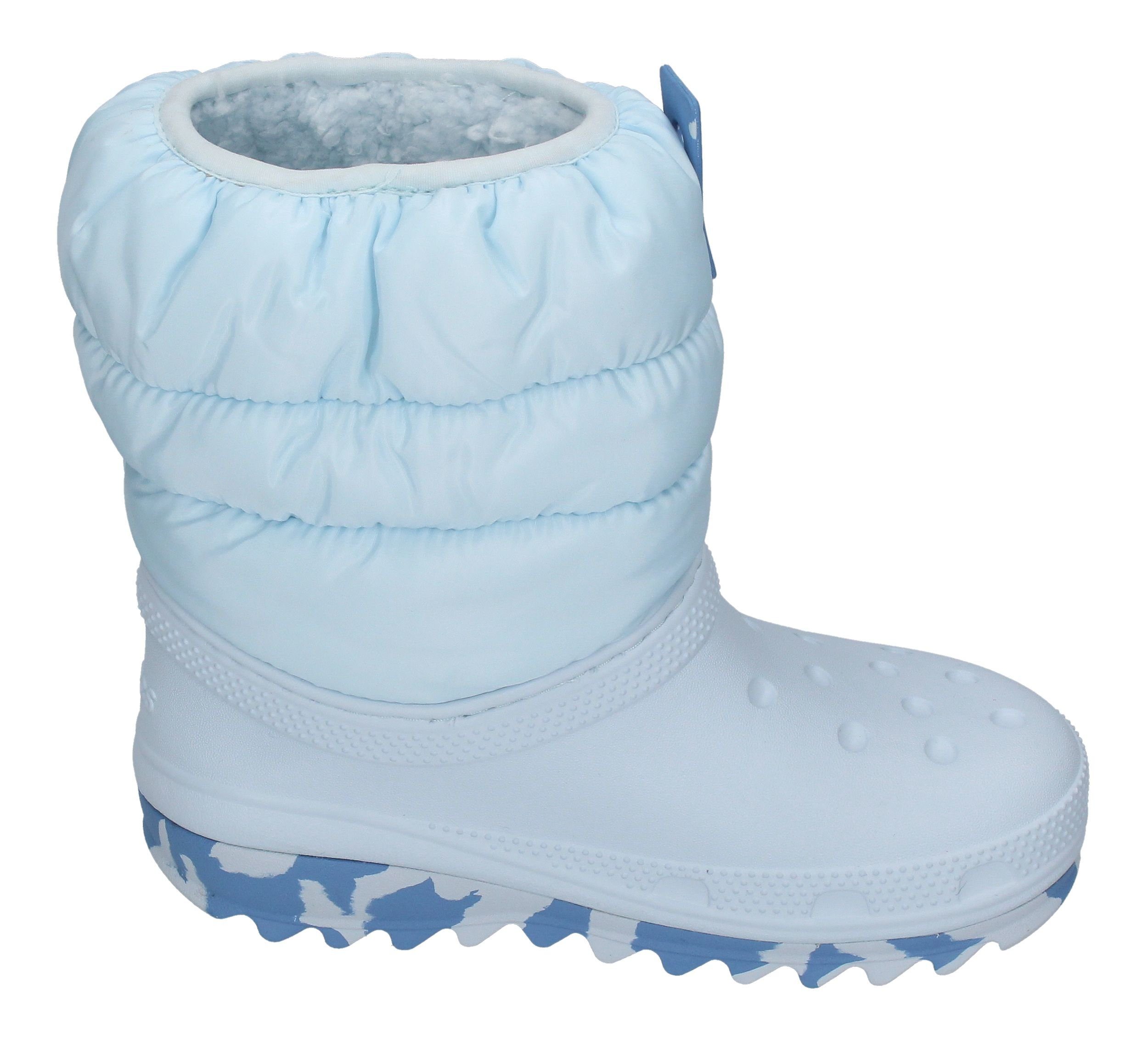 Crocs Classic Neo Puff Boot 207275-4JQ Winterstiefel Mineral Blue