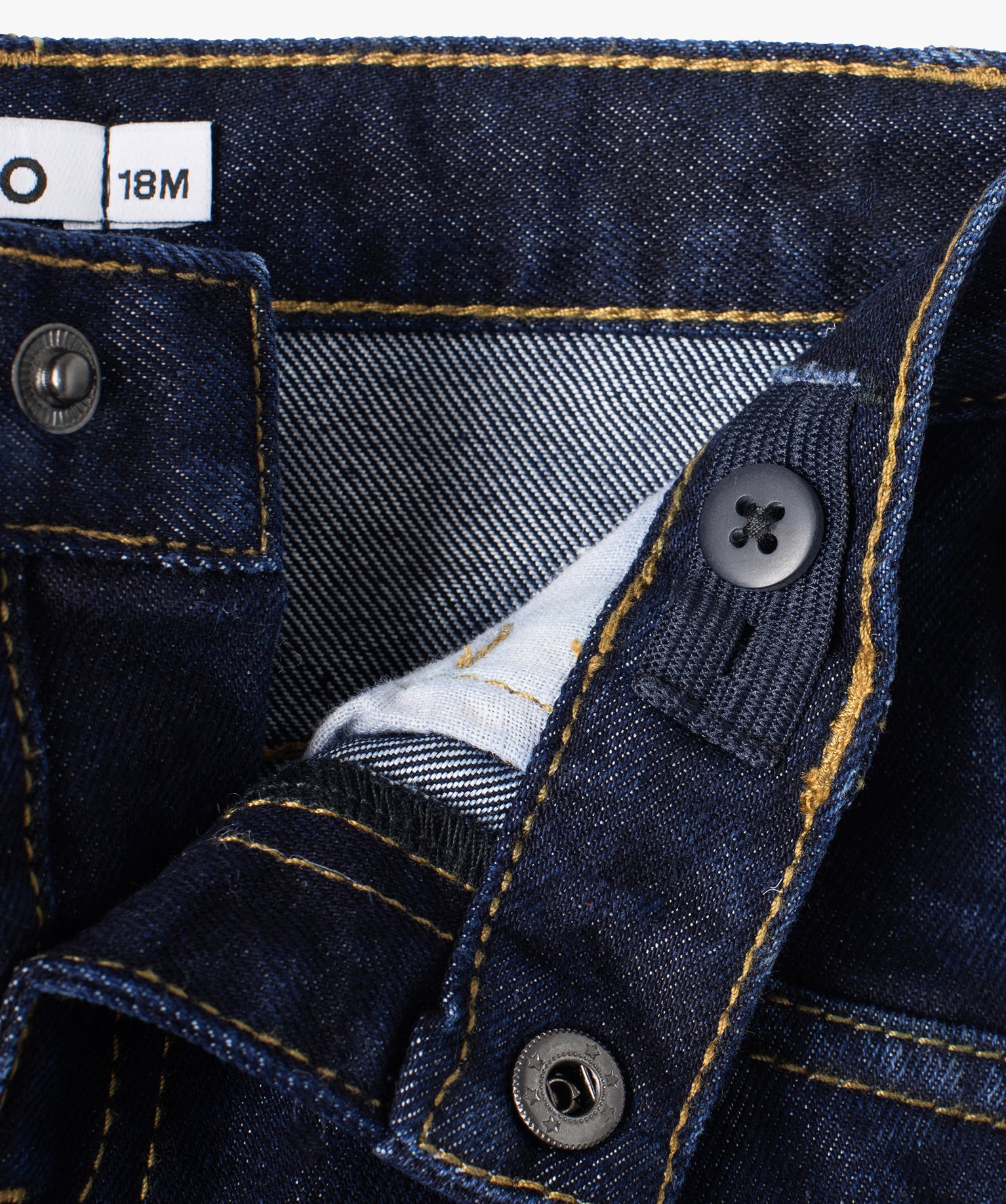 Jean bébé Garçon coupe droite denim | GEMO