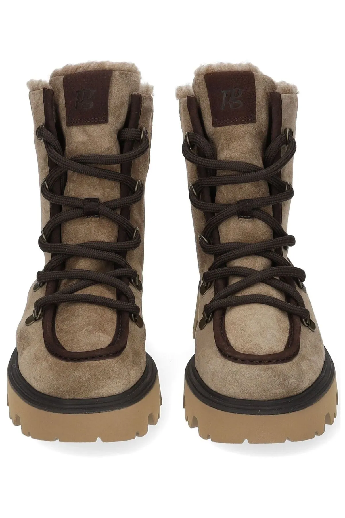 Paul Green  Stiefelette - Beige - Blockabsatz