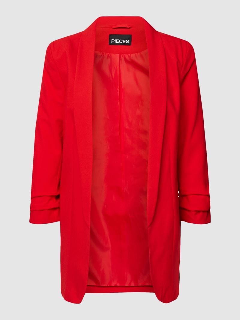 Blazer mit Schalkragen in hellrot
