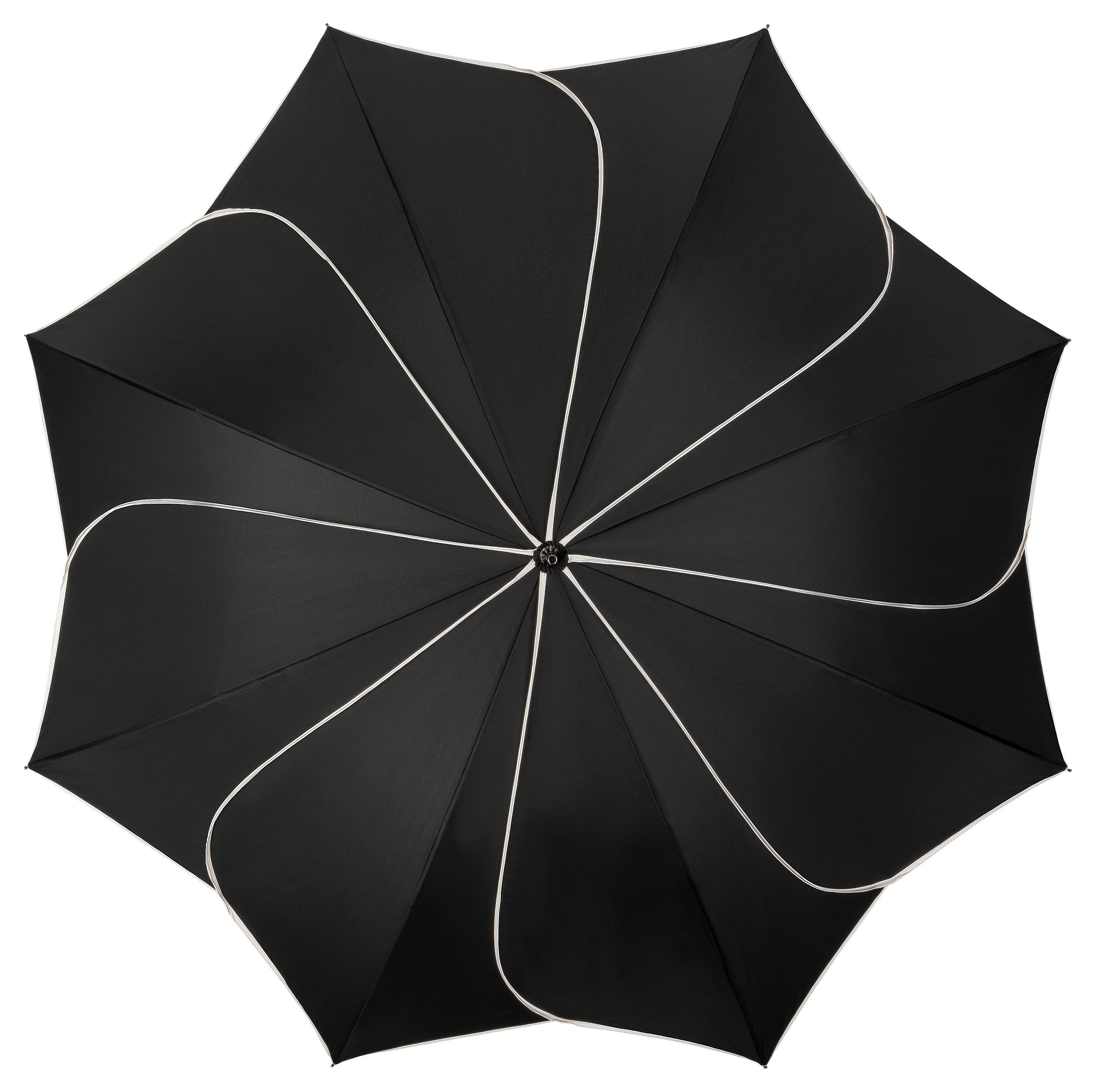 von Lilienfeld Stockregenschirm Regenschirm Sonnenschirm Hochzeitsschirm Minou, Blütenform