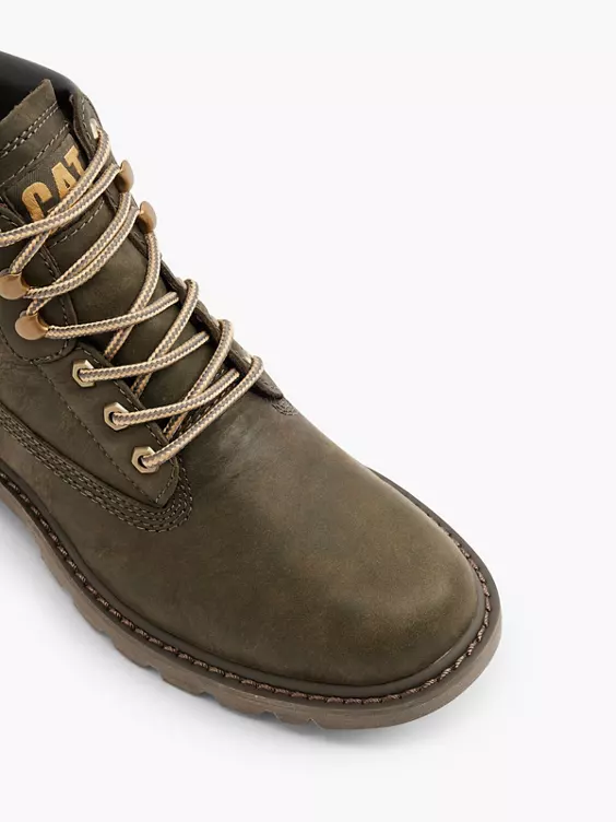 Caterpillar Leder Schnürboots