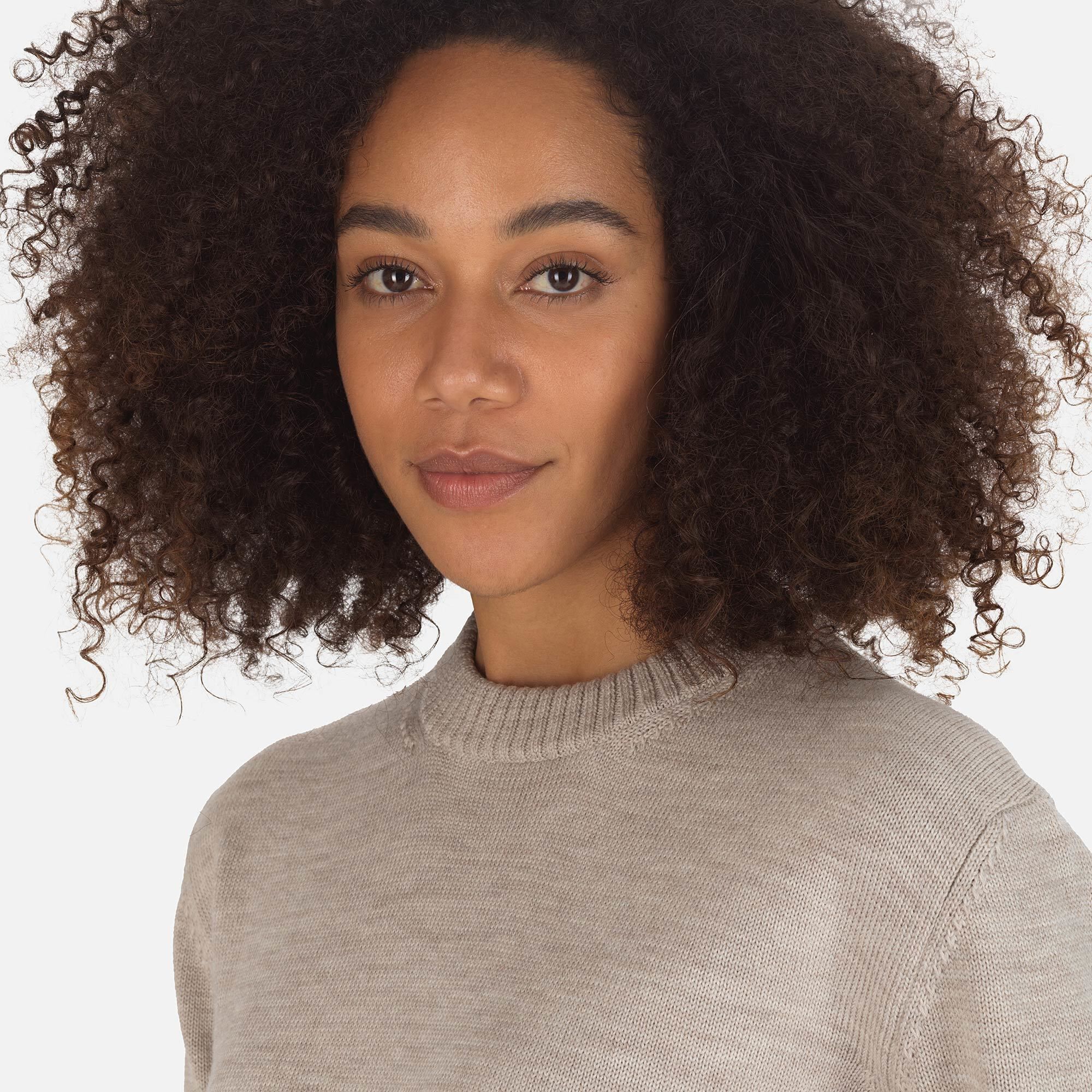 Pull Plain en maille Femme