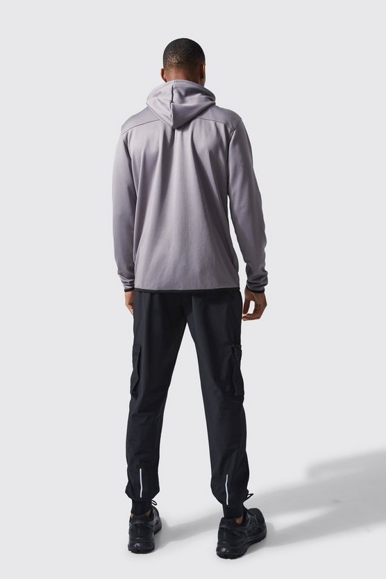Active Scuba Hoodie mit Reißverschluss-Detail