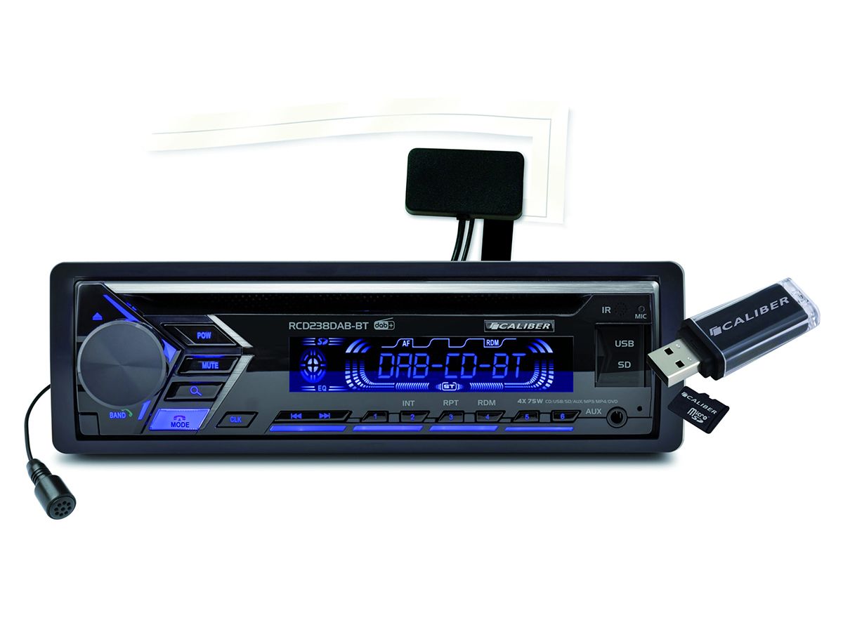 Caliber RCD238DAB-BT Bluetooth DAB+ Autoradio