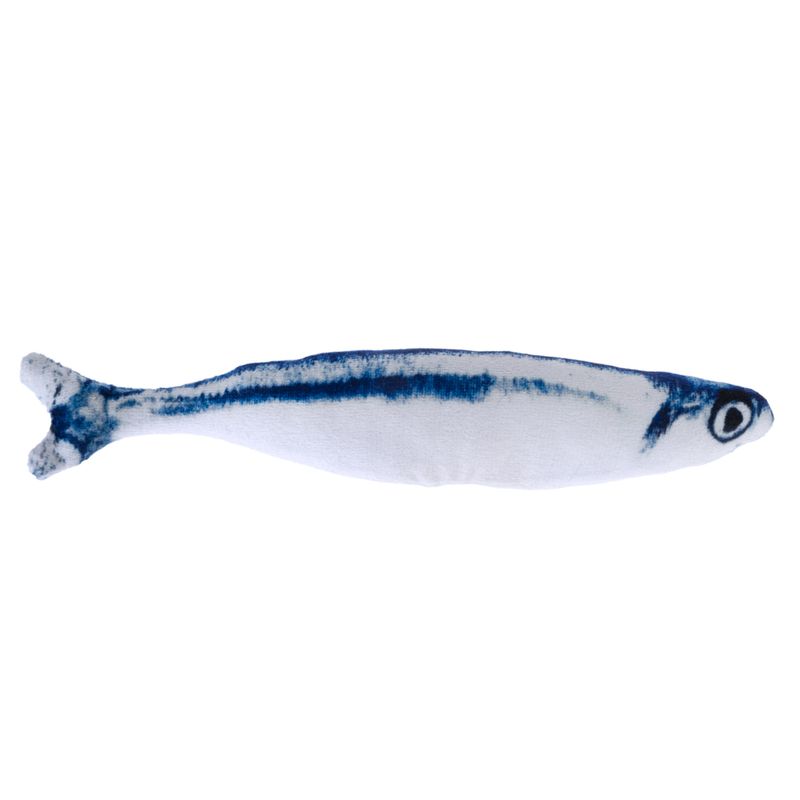 TIAKI Katzenspielzeug Sardine mit Katzenminze