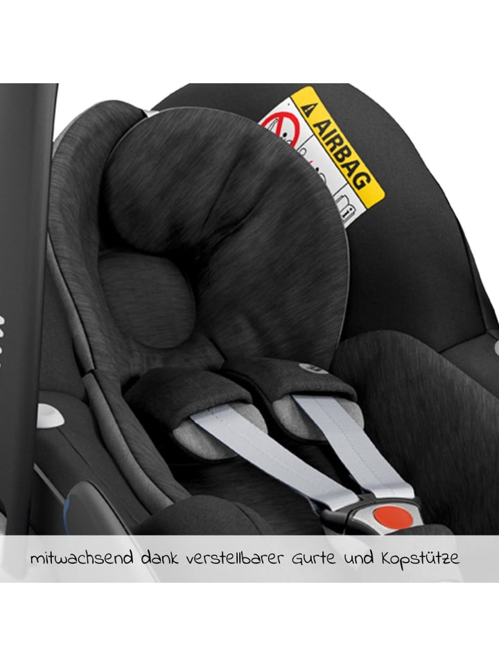 Maxi-Cosi 3in1 Babyschale & Reboarder-Set ab Geburt in schwarz günstig kaufen onesize