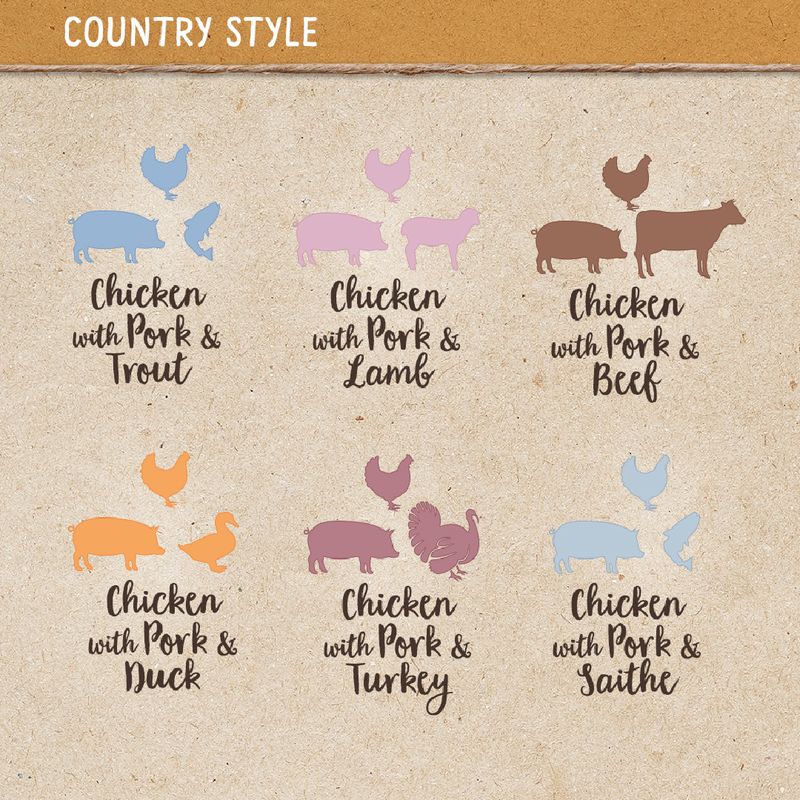 Sparpaket Feringa Country Style Menü 24 x 200 g