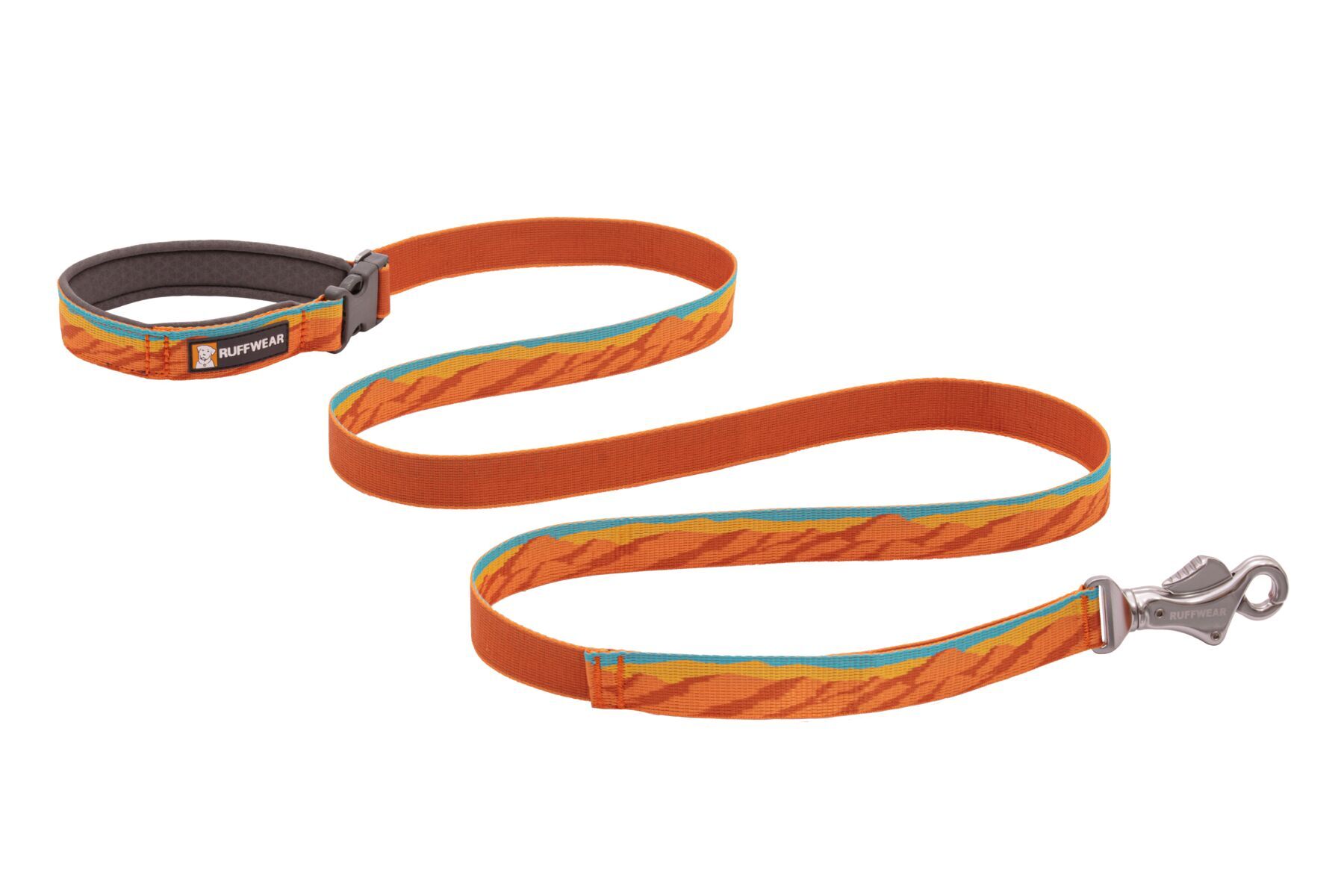 Ruffwear Hundeleinen Ruffwear Flat Out™ Leine blau/ türkis/ orange